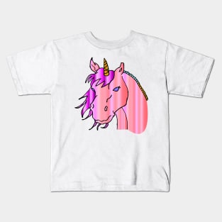 A nice cute unicorn Kids T-Shirt